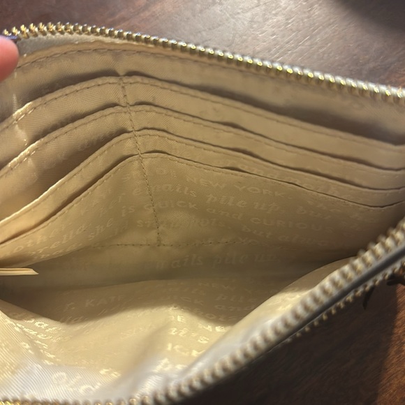 Kate Spade Wristlet. Great condition. Brown and cream Colorway - Picture 2 of 2